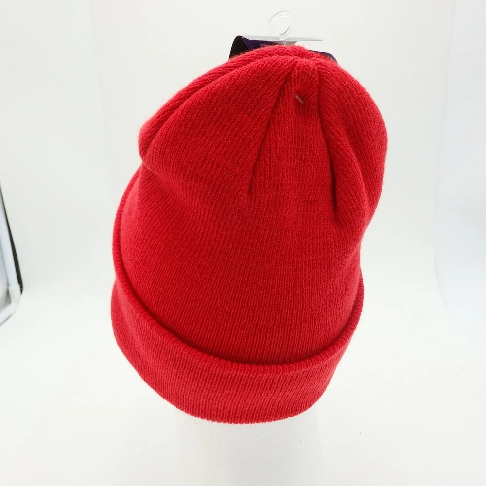 Los Angeles Clippers Beanie Cap Hat Mens Red Adidas Logo NBA NEW NWT